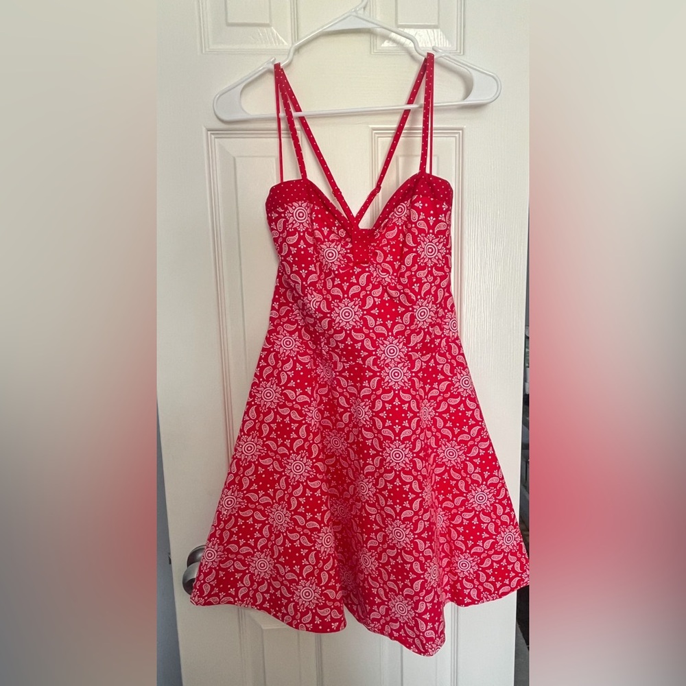 Her Universe x Marvel Captain America Handkerchief Dress Juniors Size XL
